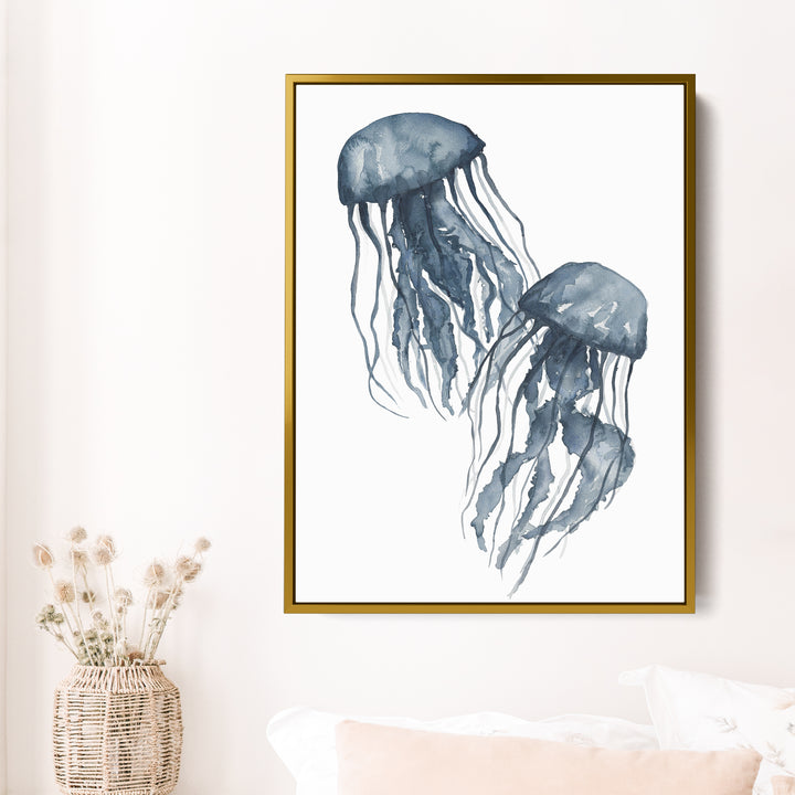 Navy Blue Jellyfish Duo - Jetty Home