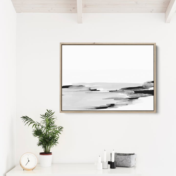 Black & White Seascape Dreams - Jetty Home