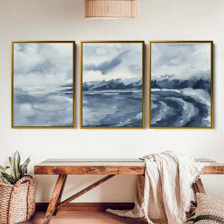 The Quiet Cove Triptych - Set of 3