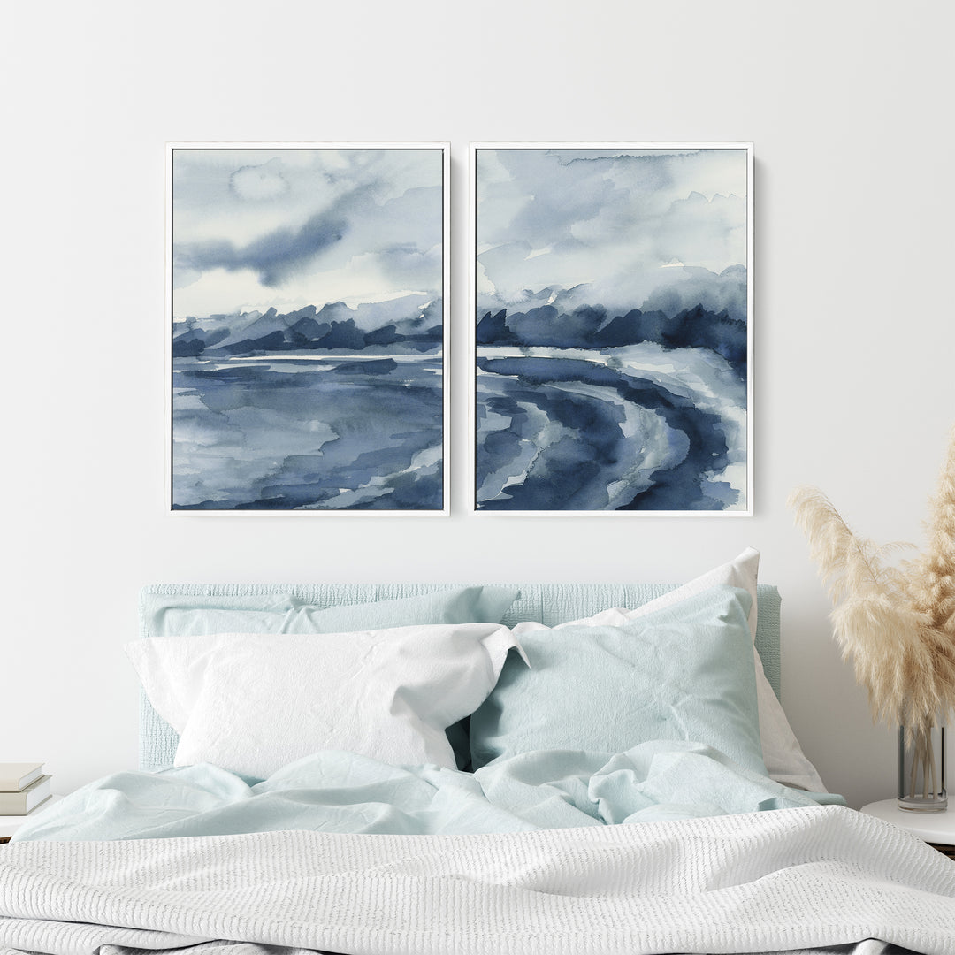 The Quiet Cove Diptych - Set of 2