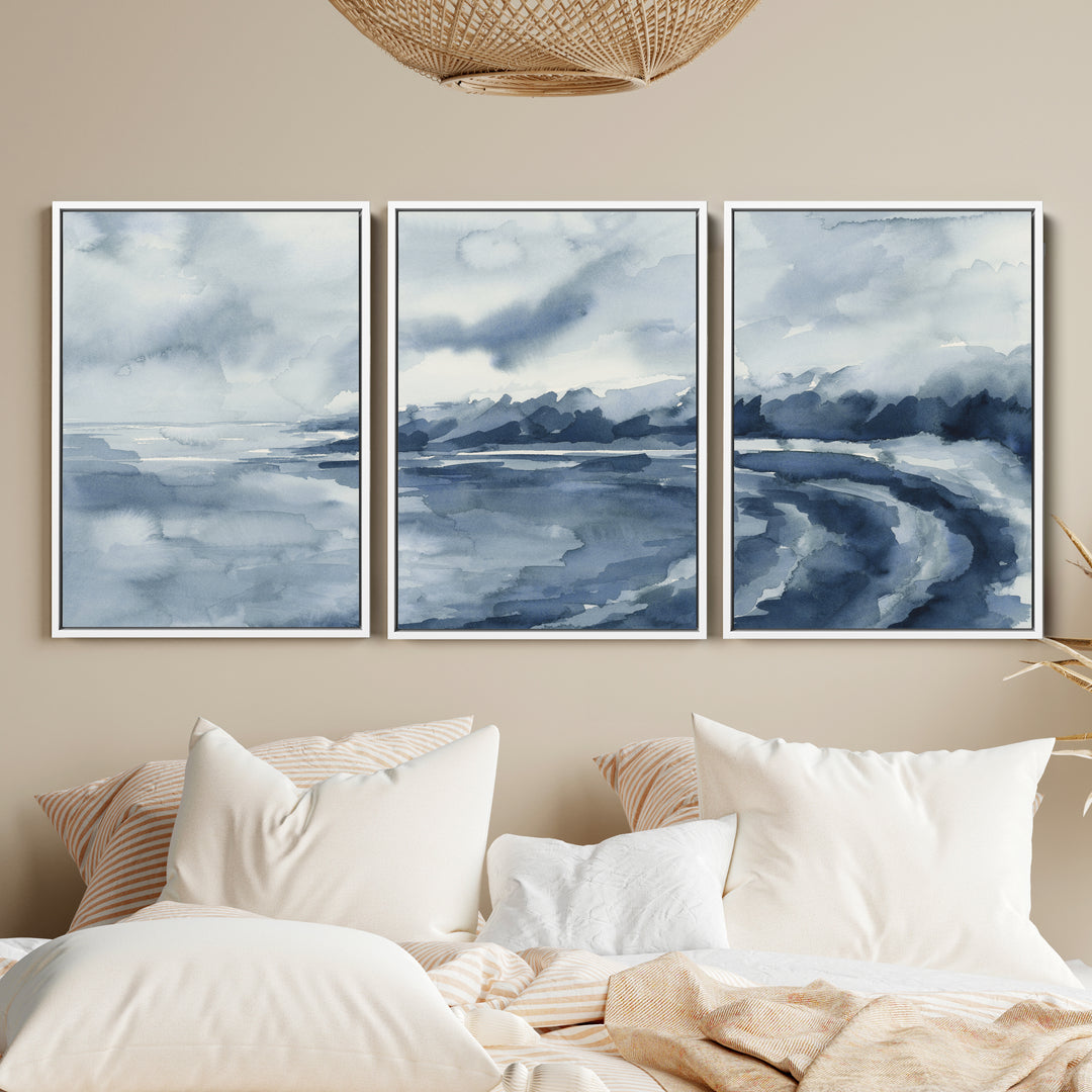 The Quiet Cove Triptych - Set of 3