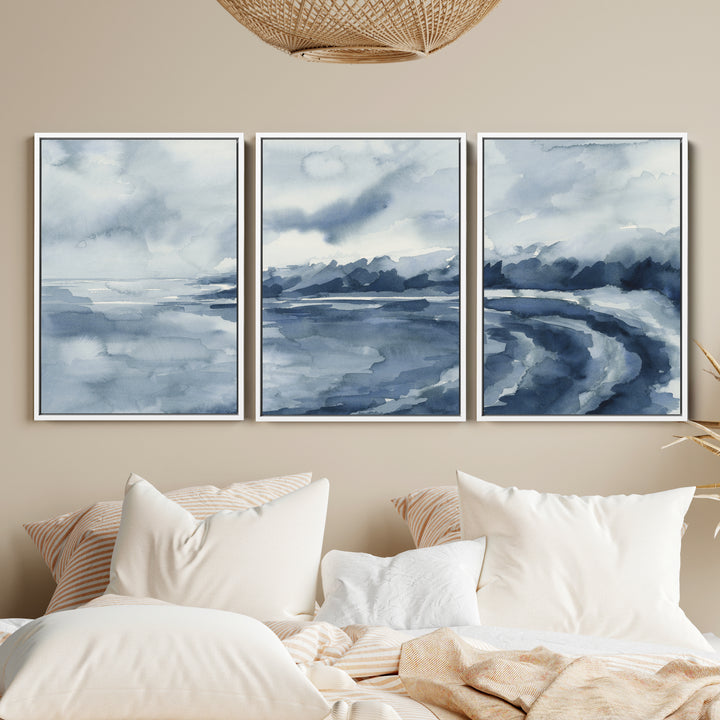The Quiet Cove Triptych - Set of 3