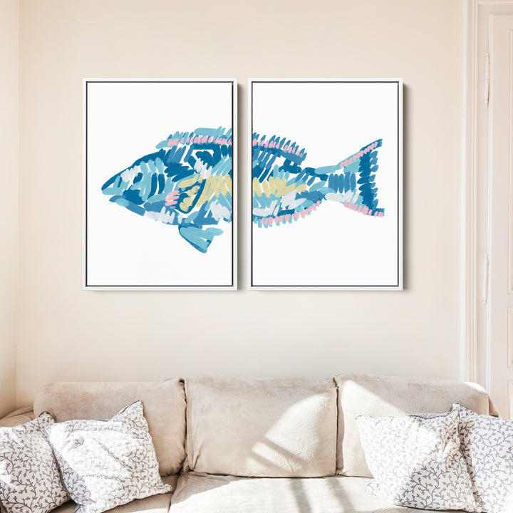 The Parrotfish Diptych - Set of 2