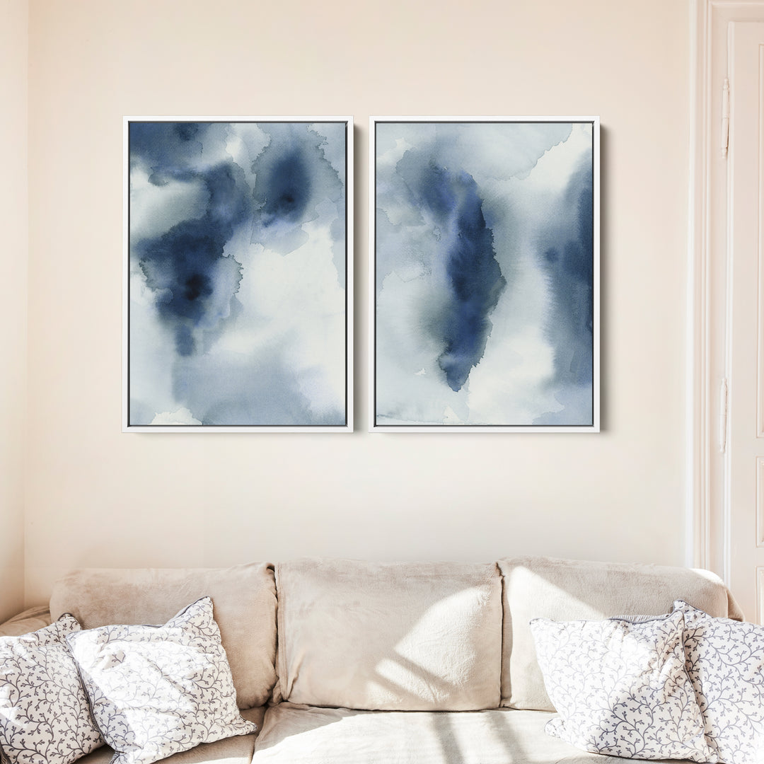 Sea Smoke Diptych - Set of 2