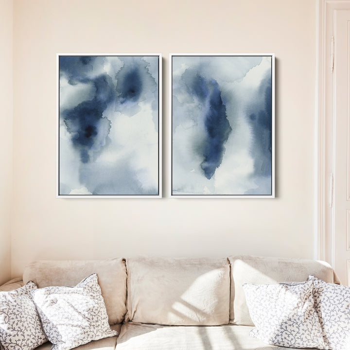 Sea Smoke Diptych - Set of 2
