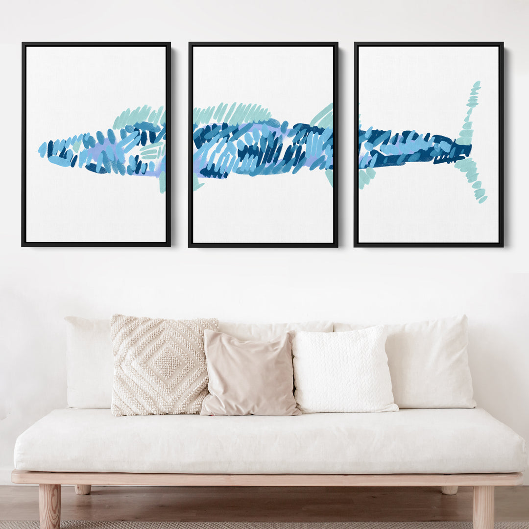 The Wahoo Triptych - Set of 3