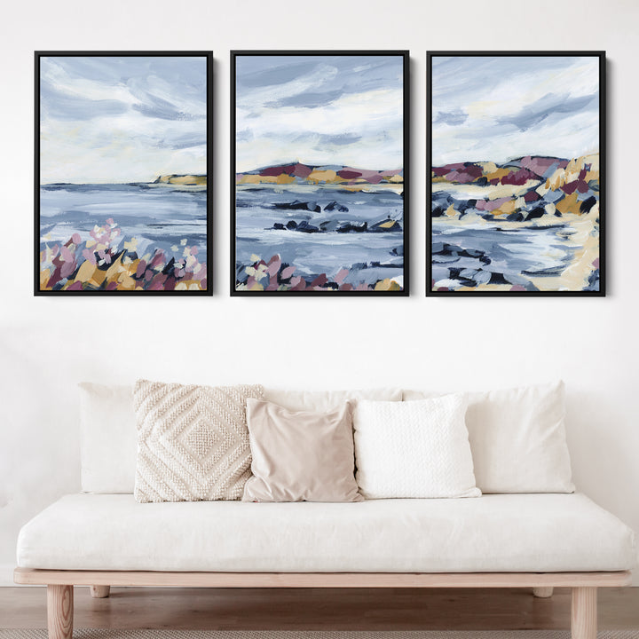 The Northern Coast Triptych - Set of 3 - Jetty Home