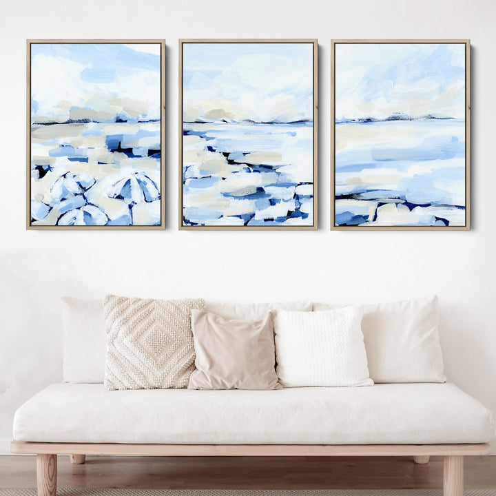 Coastal Haze - Set of 3 - Jetty Home
