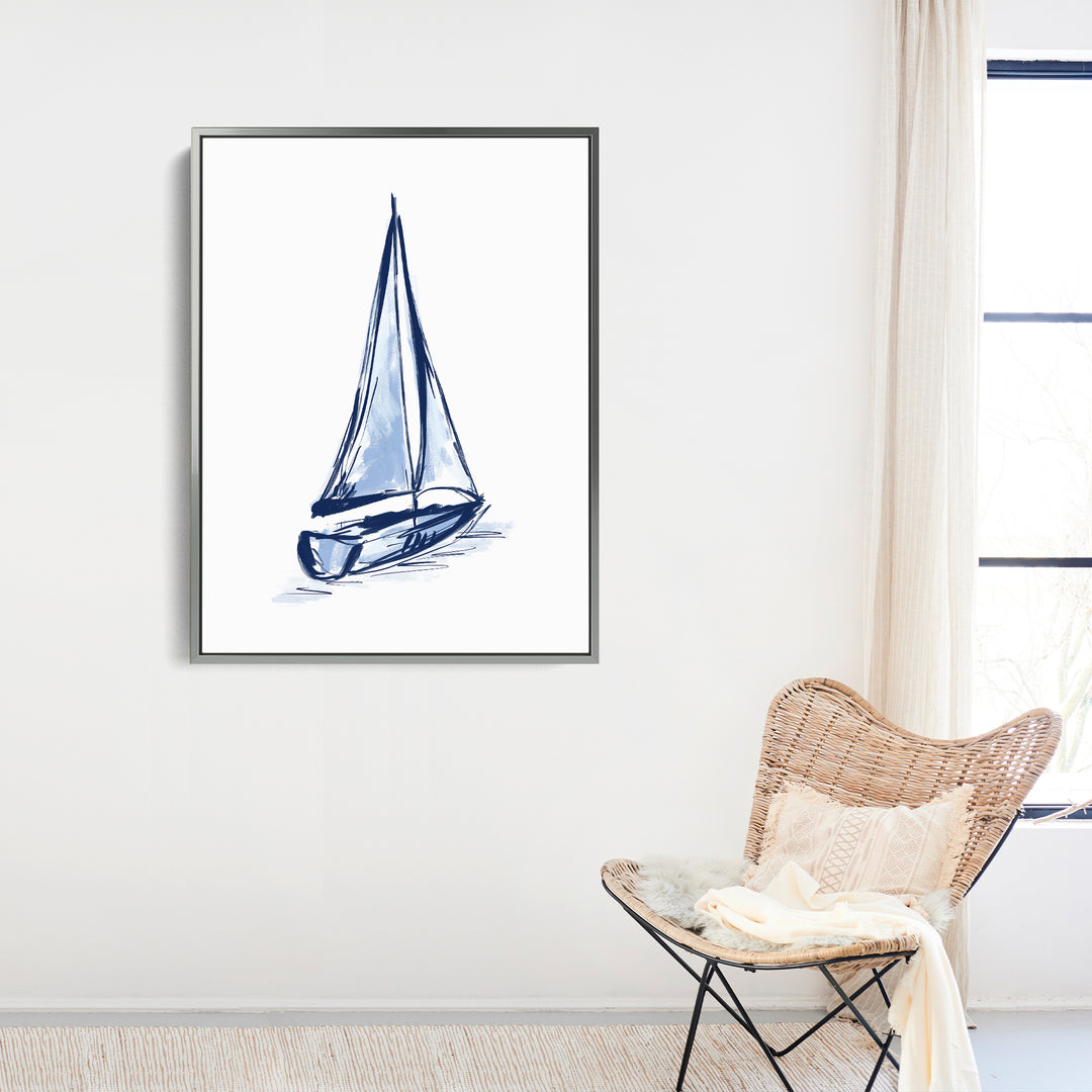 The Blue Sailboat, No. 4 - Jetty Home