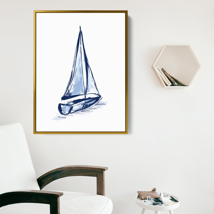 The Blue Sailboat, No. 4 - Jetty Home