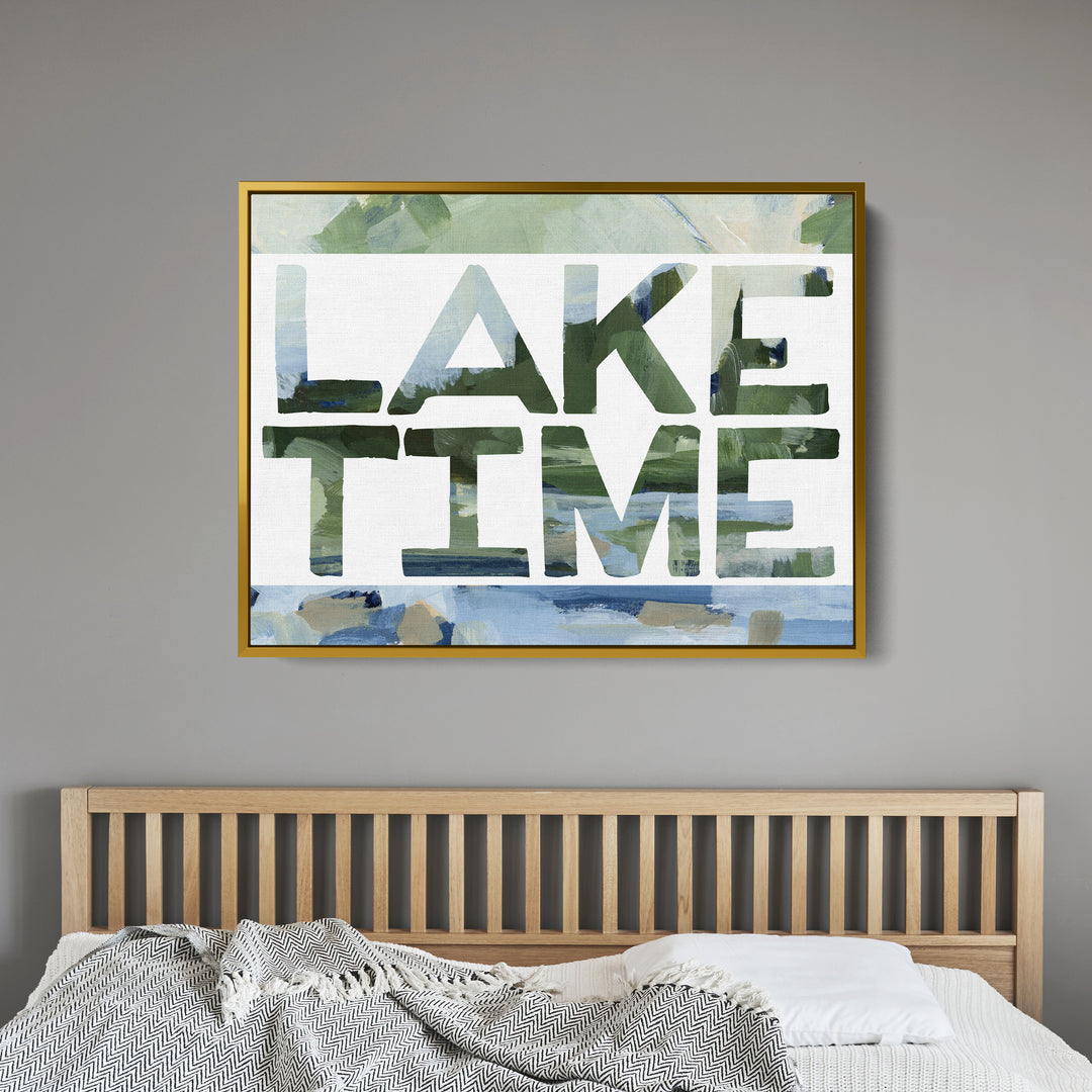 Lake Time Sign