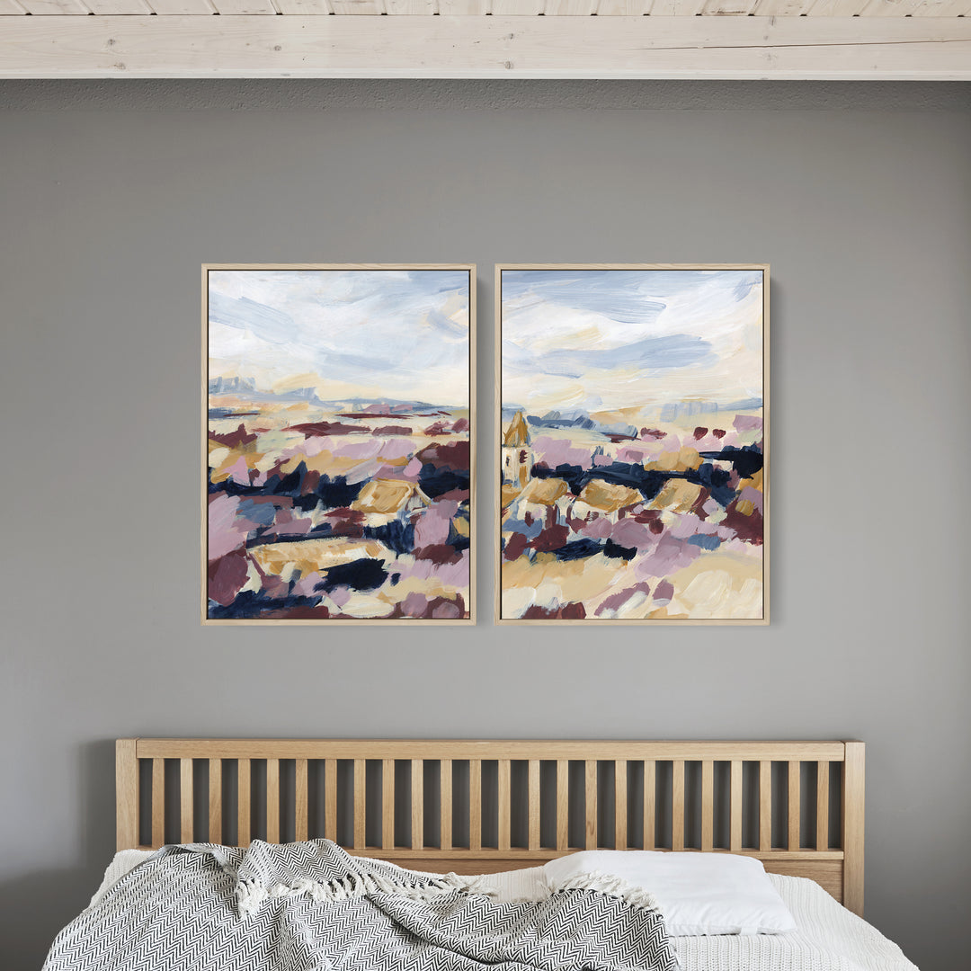 Settled Ground Diptych - Set of 2 - Jetty Home