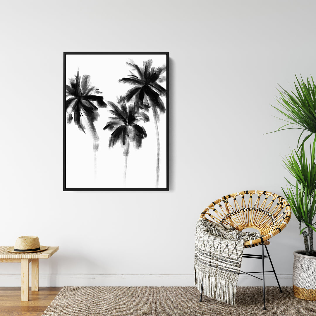 Black & White Palm Gathering, No. 2 - Jetty Home