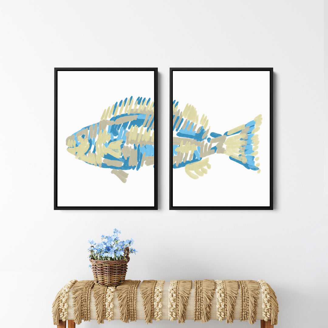 The Grouper Diptych - Set of 2