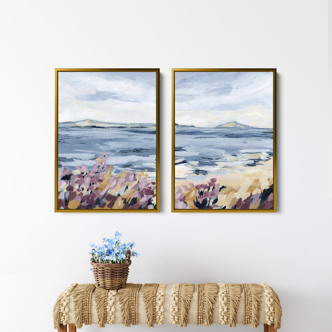 Edge of the Sea Diptych - Set of 2 - Jetty Home
