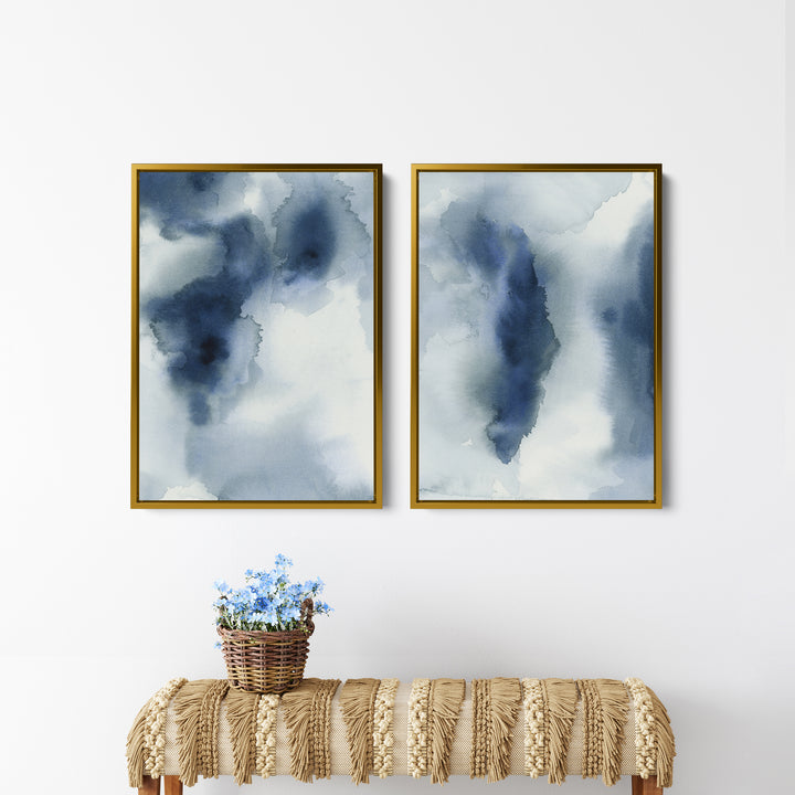 Sea Smoke Diptych - Set of 2
