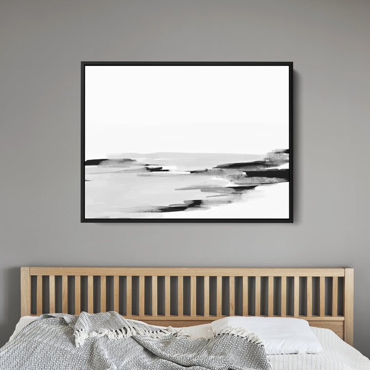 Black & White Seascape Dreams - Jetty Home