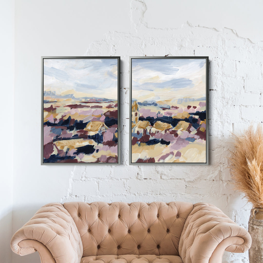 Settled Ground Diptych - Set of 2 - Jetty Home