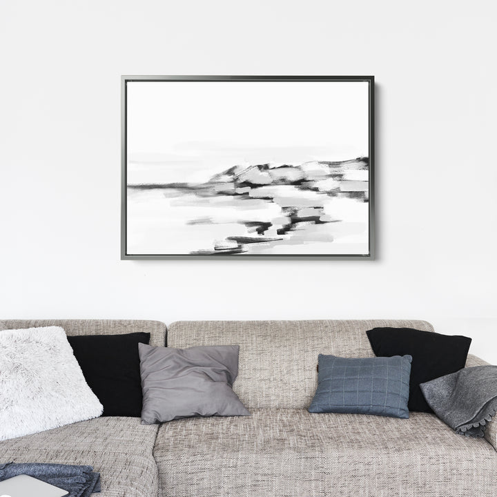 Black & White Across the Shoreline - Jetty Home