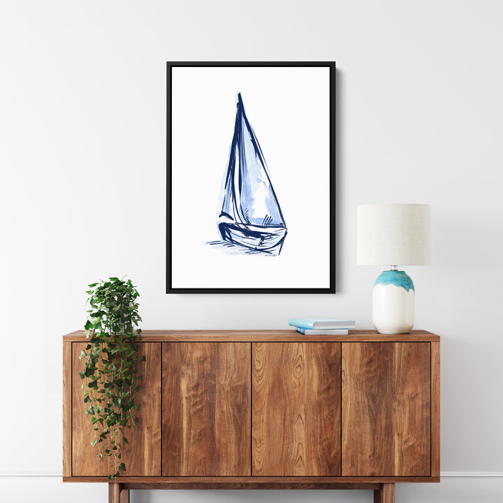 The Blue Sailboat, No. 3 - Jetty Home