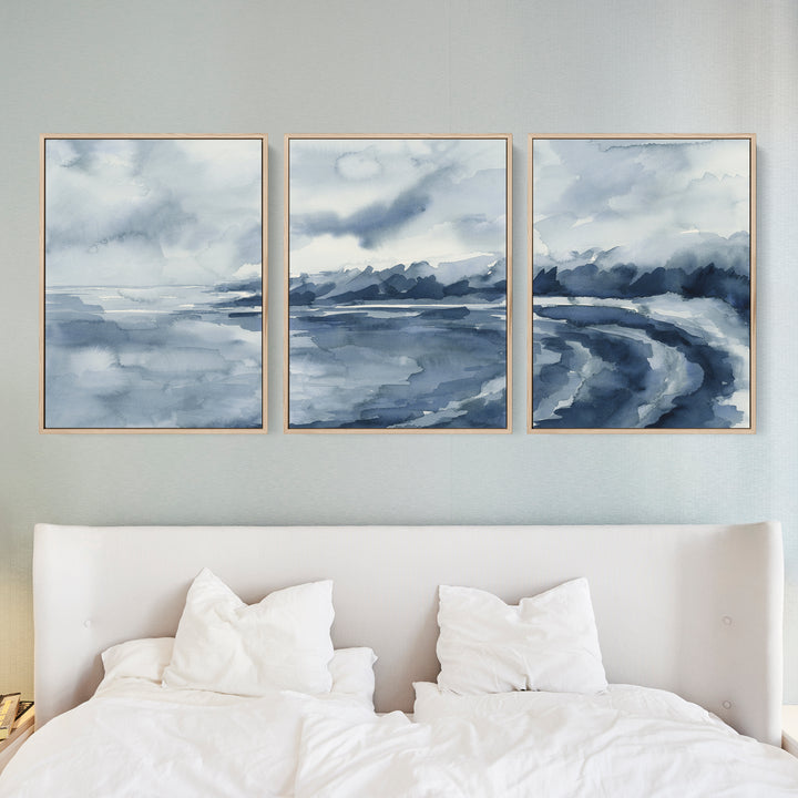 The Quiet Cove Triptych - Set of 3