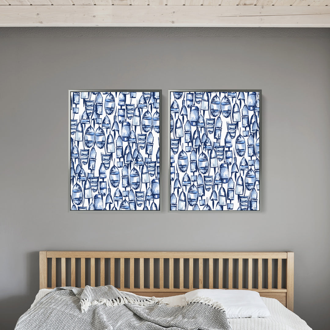 By the Buoys Diptych - Set of 2 - Jetty Home