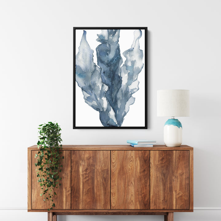 Blue Sea Lettuce Watercolor No. 2 - Jetty Home