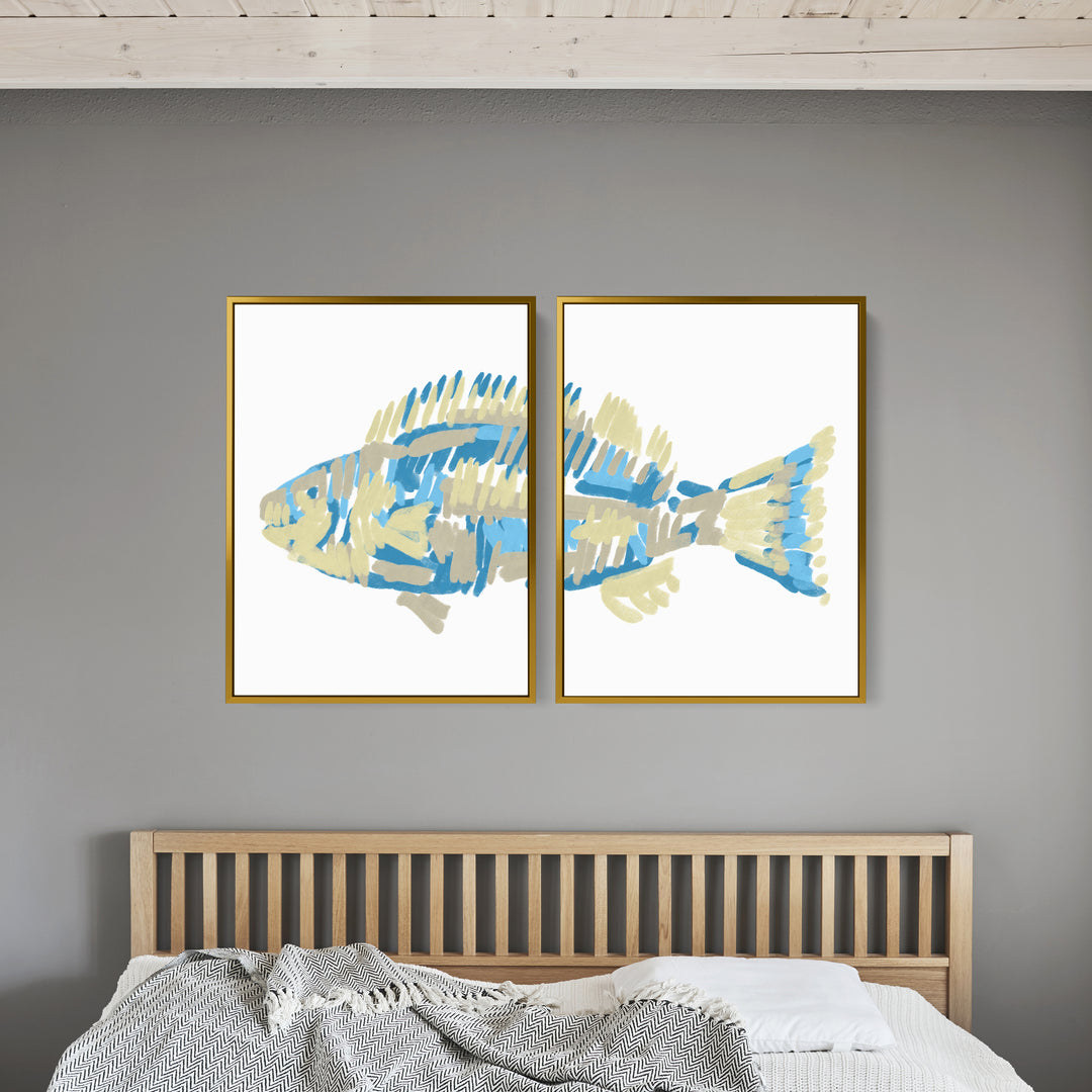 The Grouper Diptych - Set of 2