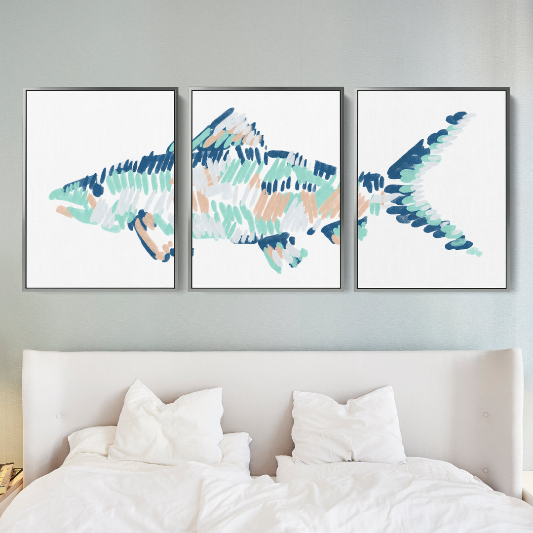 The Bonefish Triptych - Set of 3