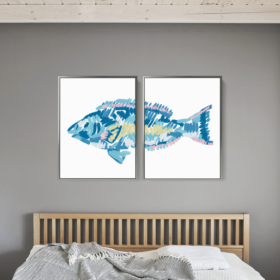 The Parrotfish Diptych - Set of 2