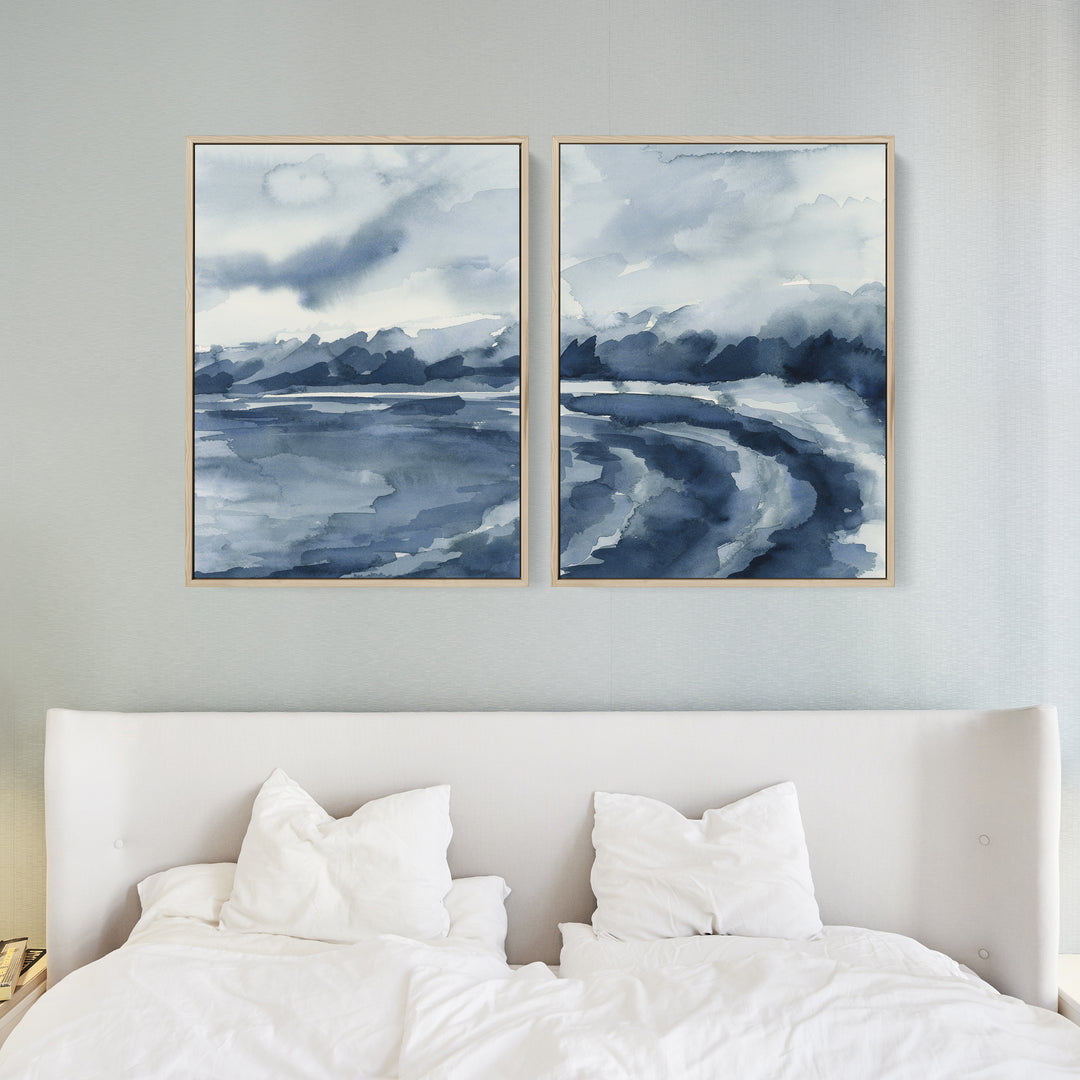 The Quiet Cove Diptych - Set of 2