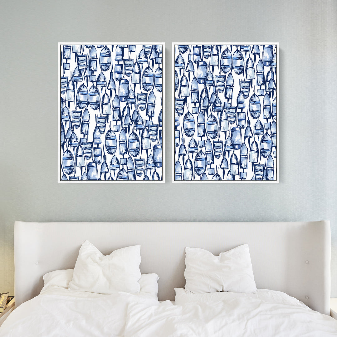 By the Buoys Diptych - Set of 2 - Jetty Home