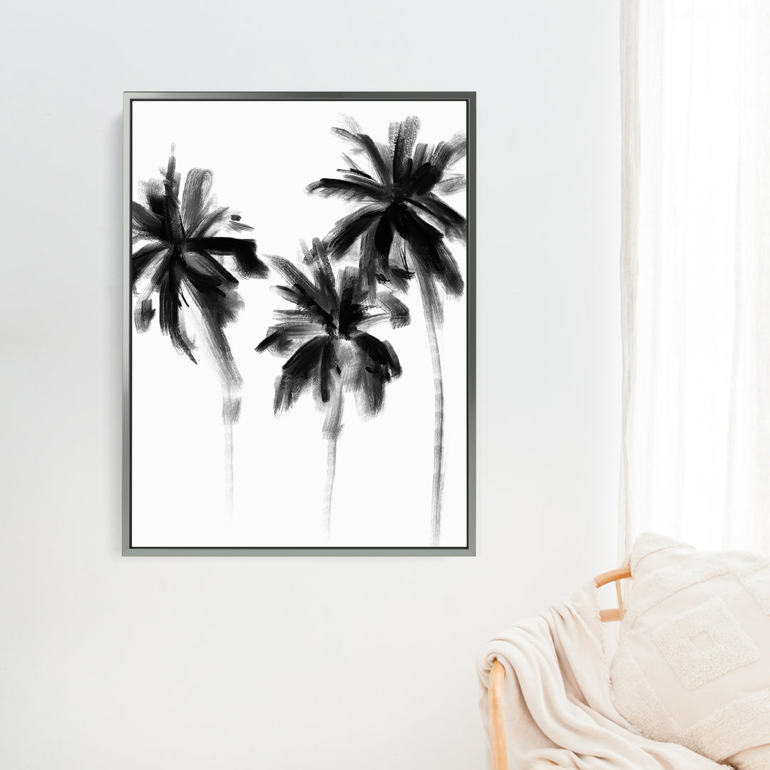 Black & White Palm Gathering, No. 2 - Jetty Home