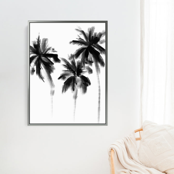 Black & White Palm Gathering, No. 2 - Jetty Home
