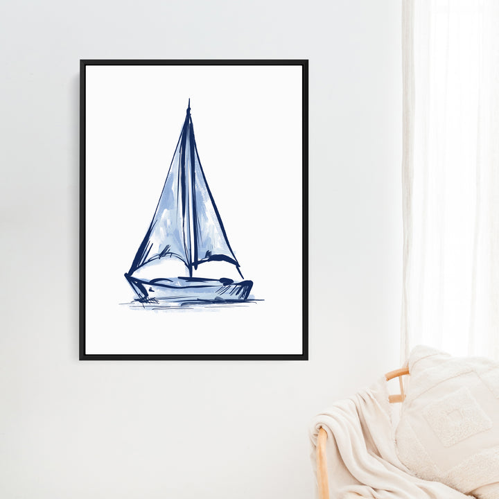 The Blue Sailboat, No. 2 - Jetty Home