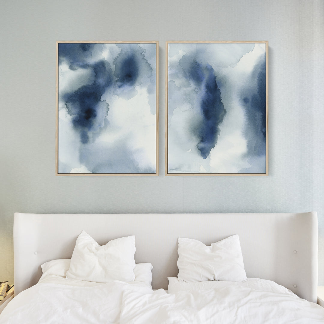 Sea Smoke Diptych - Set of 2