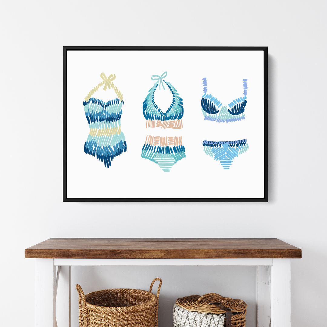 Bathing Suit Studies, No. 1