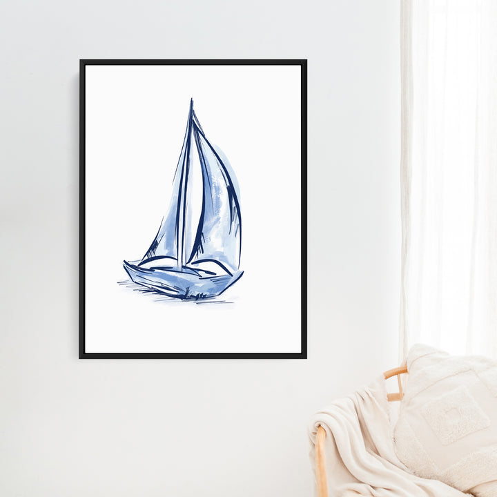 The Blue Sailboat, No. 1 - Jetty Home
