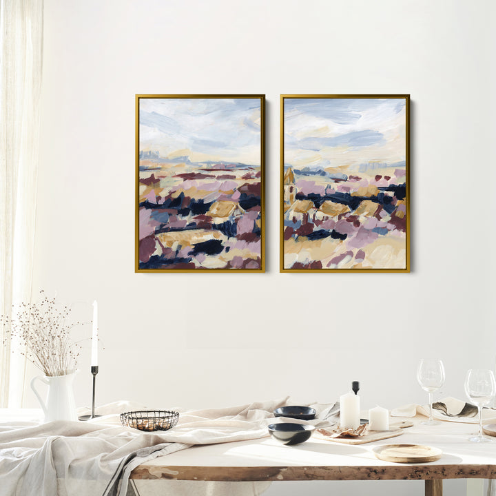 Settled Ground Diptych - Set of 2 - Jetty Home