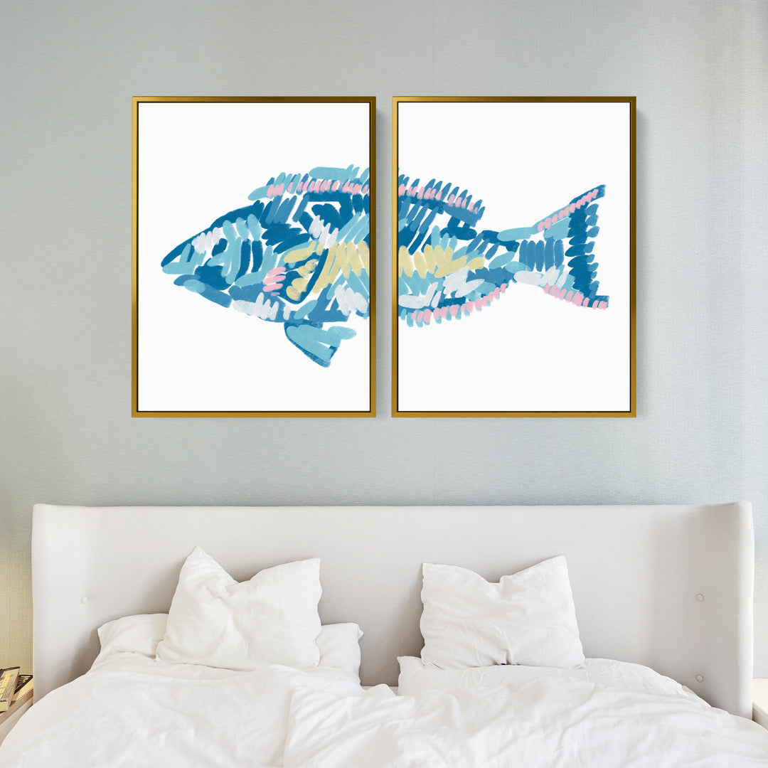 The Parrotfish Diptych - Set of 2