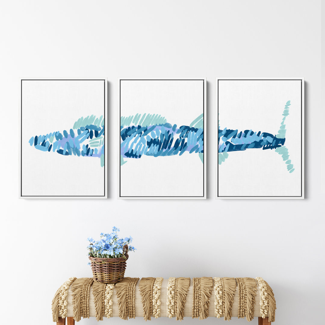 The Wahoo Triptych - Set of 3