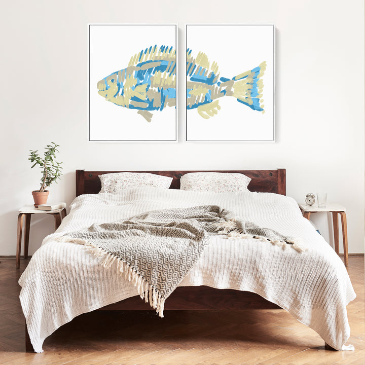 The Grouper Diptych - Set of 2