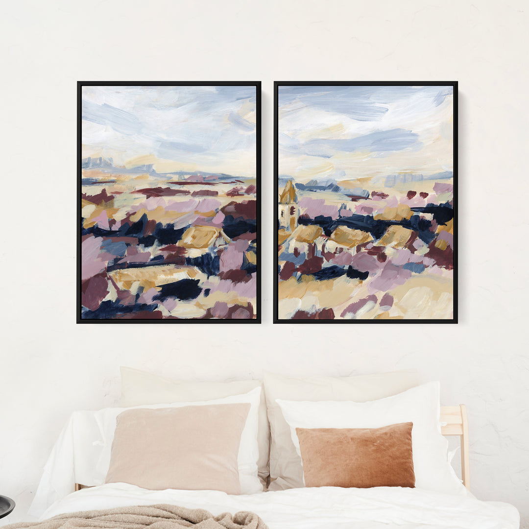 Settled Ground Diptych - Set of 2 - Jetty Home