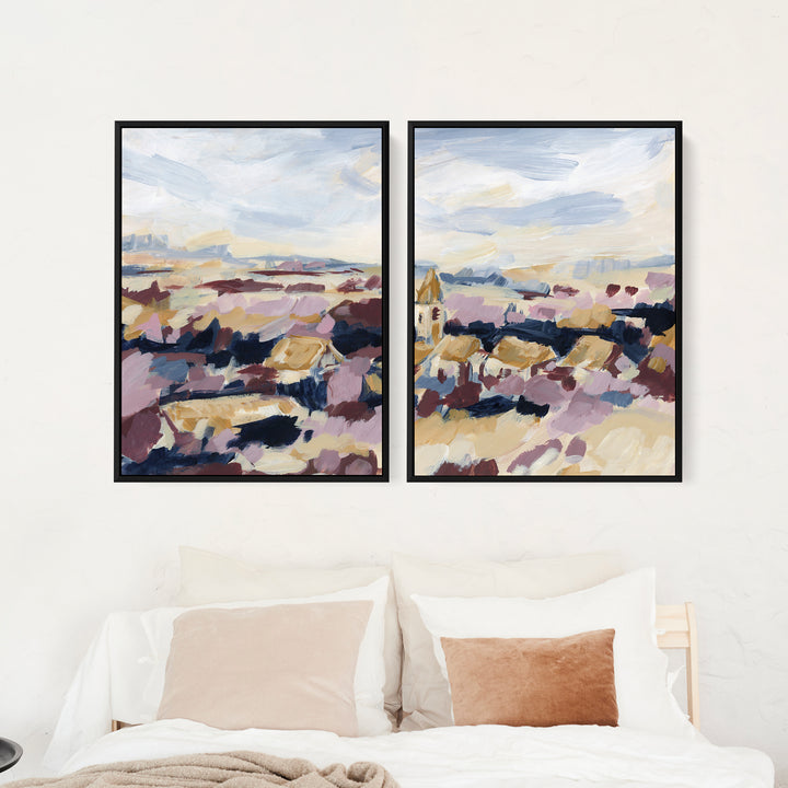 Settled Ground Diptych - Set of 2 - Jetty Home