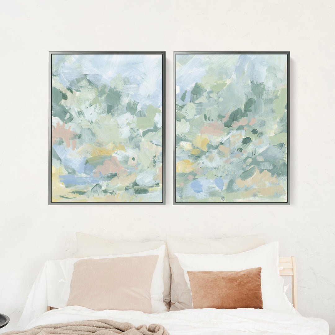 The Meadow Diptych - Set of 2 - Jetty Home