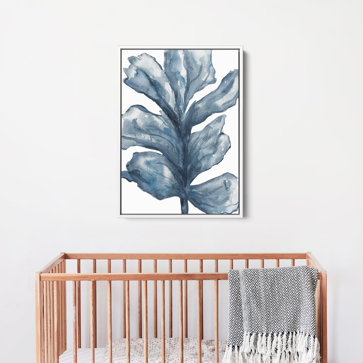 Blue Sea Lettuce Watercolor No. 1 - Jetty Home