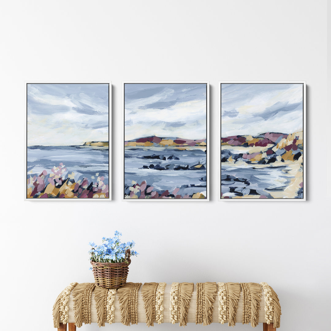 The Northern Coast Triptych - Set of 3 - Jetty Home
