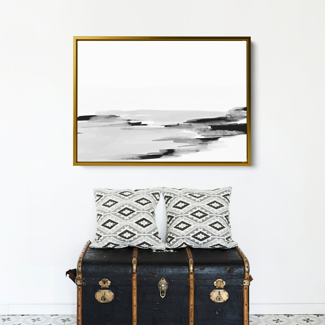 Black & White Seascape Dreams - Jetty Home