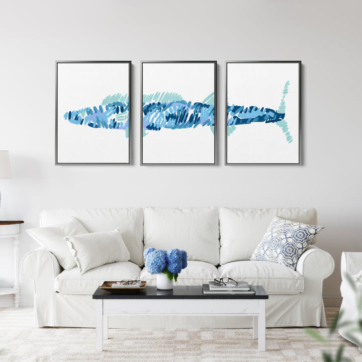 The Wahoo Triptych - Set of 3