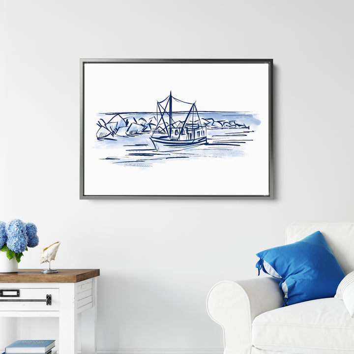 Into the Harbor - Jetty Home